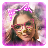 Live Stickers On Camera 📷 Selfie Photo Editor icon