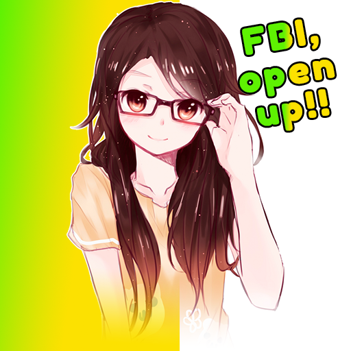 Loli Kawaii Sticker WA icon