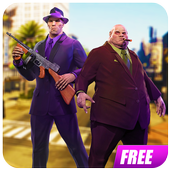 Vegas Crime 3D : Grand Gangster Stories Simulator icon