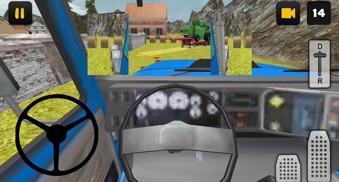 Farm Truck 3D: Harvester Transport screenshot 5
