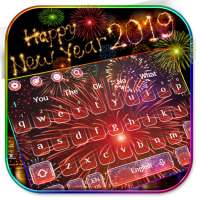 Happy New Year 2019 Keyboard Themes on 9Apps