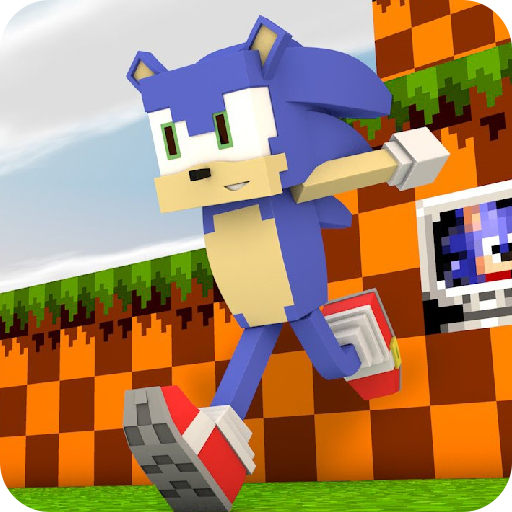 Sonic For Minecraft Free Skins Addon and New Map! icon