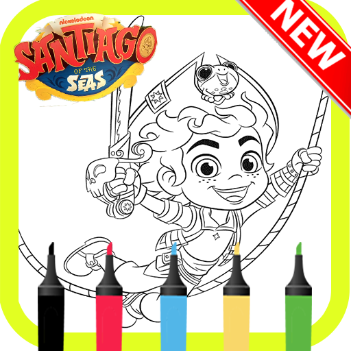 Santiago of the seas drawing game icon