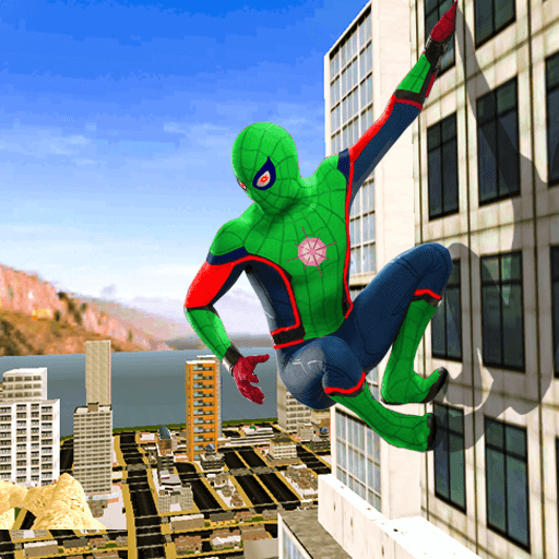 ikon Miami Spiderman Rope Hero: Open World