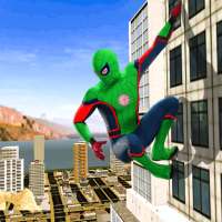 Miami Spiderman Rope Hero: Open World