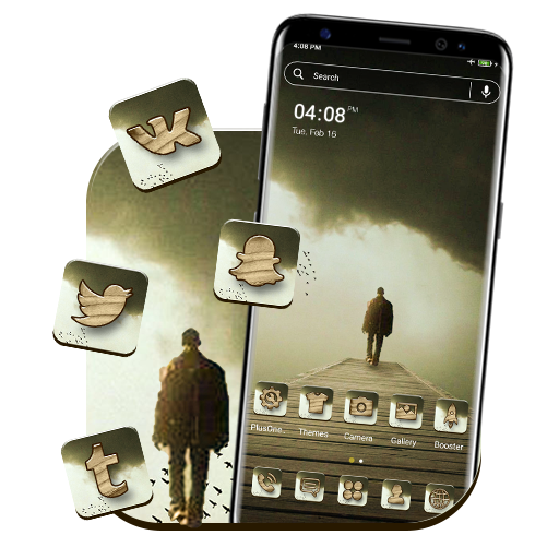 Lonely Man Launcher Theme icon