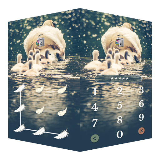 AppLock Theme Swan icon