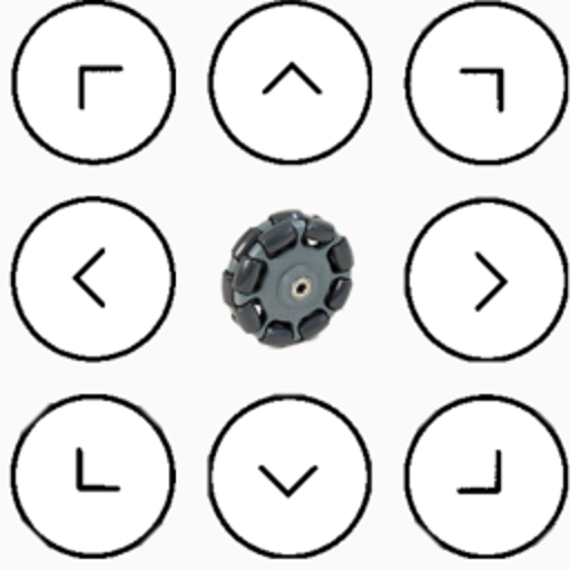 Mon robot holonome triangle icon