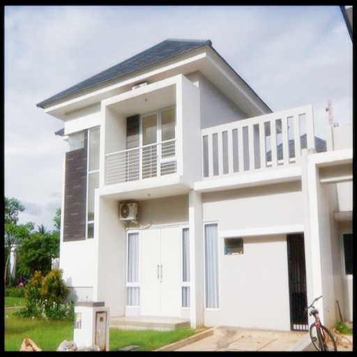 Sketch of a minimalist home icon