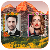 Mountains Photo Frames Dual: Photo frames &amp; editor icon