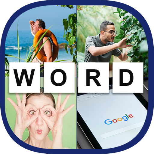 4 Pics 1 Word Quiz - Four Pictures One Word Puzzle icon