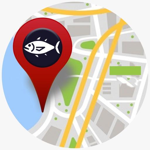 Fishing GPS Points icon