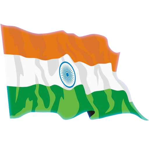 Waving India Flag Widget icon