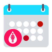 Menstruation calculator icon