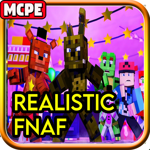 Realistic Five NightsAtFreddys Mod for MinecraftPE icon