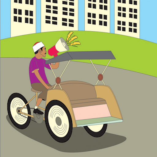Becak Simulator Indonesia 3D icon