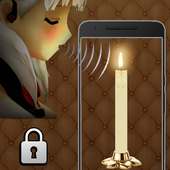 Candle Blow Screen Lock