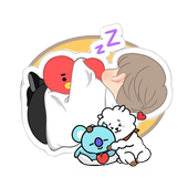 Cute BT21 Sticker for Whatsapp أيقونة