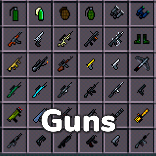 Guns mod - weapon for mcpe أيقونة