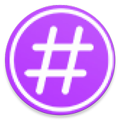 YT Hashtag icon
