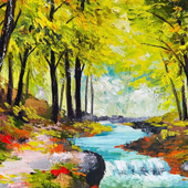 Oil Painting Wallpaper icon