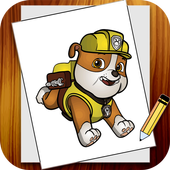 How to Draw Paw Patrol icon