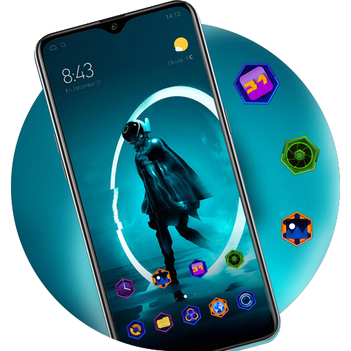 Crosser Theme Future Messenger Space shuttle icon