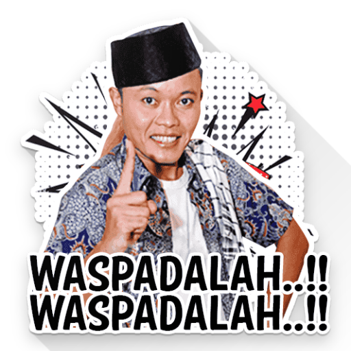 Stiker WA Lucu Lawak Kondang Oveje Uye icon