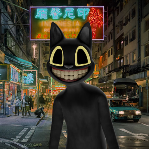 Viral Cartoon Cat at ChinaTown icon