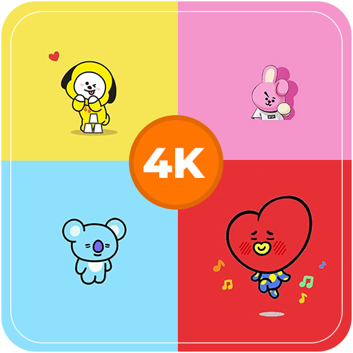 Cute BT21 Wallpaper 4K icon