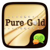 (FREE) GO SMS PURE GOLD THEME icon
