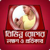 বিভিন্ন রোগের লক্ষন ও প্রতিকার