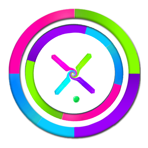 penetrate colored shapes icon