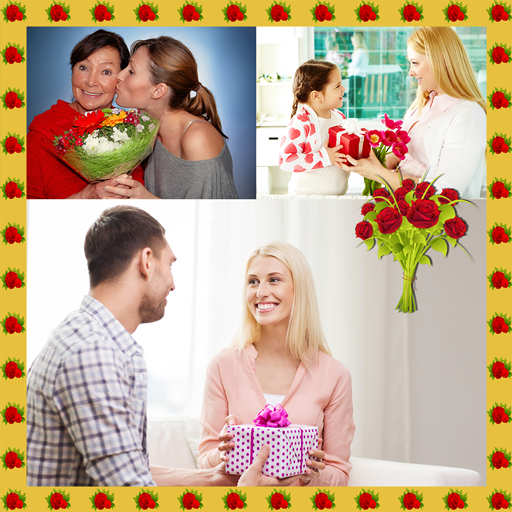 Women Day Photo Collage icon