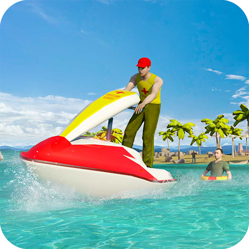 Beach Lifeguard Rescue Squad: Motor Boat Driving icon