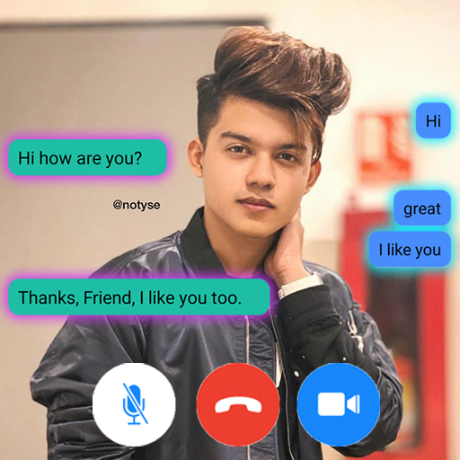 Chat Riyaz Aly (Fake chat and call prank) icon