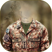 Army Suit Editor – New Commando Suits photo Editor icon