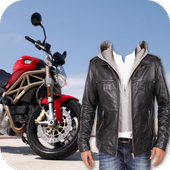 Men Jacket Photo Suit Editor أيقونة
