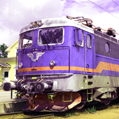 Train Driving Uphill icon