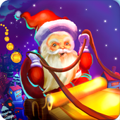 Christmas Run Santa Ride Game: Runner Platformer icon