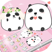 Cup Pink Panda Wedding Cute Theme&amp;Love Cartoon icon