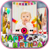 Birthday Video Maker icon
