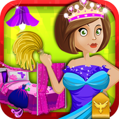 Princess Cleaning Room icon
