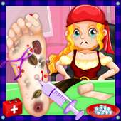 Crazy Doctor Foot Surgery Simulator Games