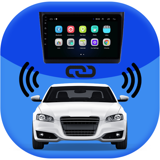 Mirror link screen connector icon