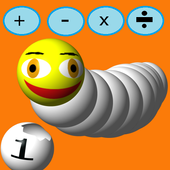 Fun math games. Worm's aims. icon