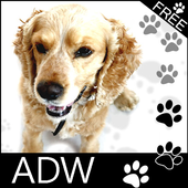 Cute Dog Theme for ADW icon