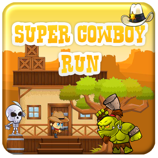 Super Cowboy Run-Best Funny Game icon