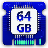 64GB Micro SD Memory Card Phone Cleaner أيقونة
