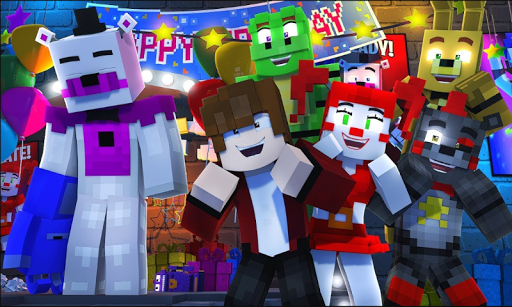 Posizione della sorella Mod FNAF per Minecraft PE screenshot 3